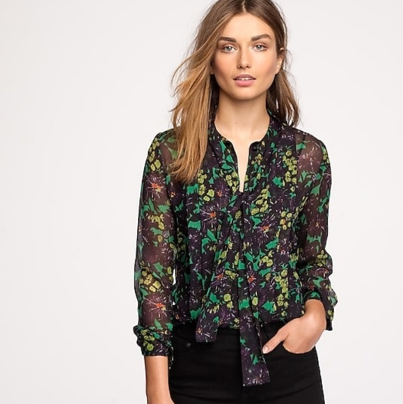 J. Crew Tops - EUC Size 0 J. Crew Suzette button down shirt